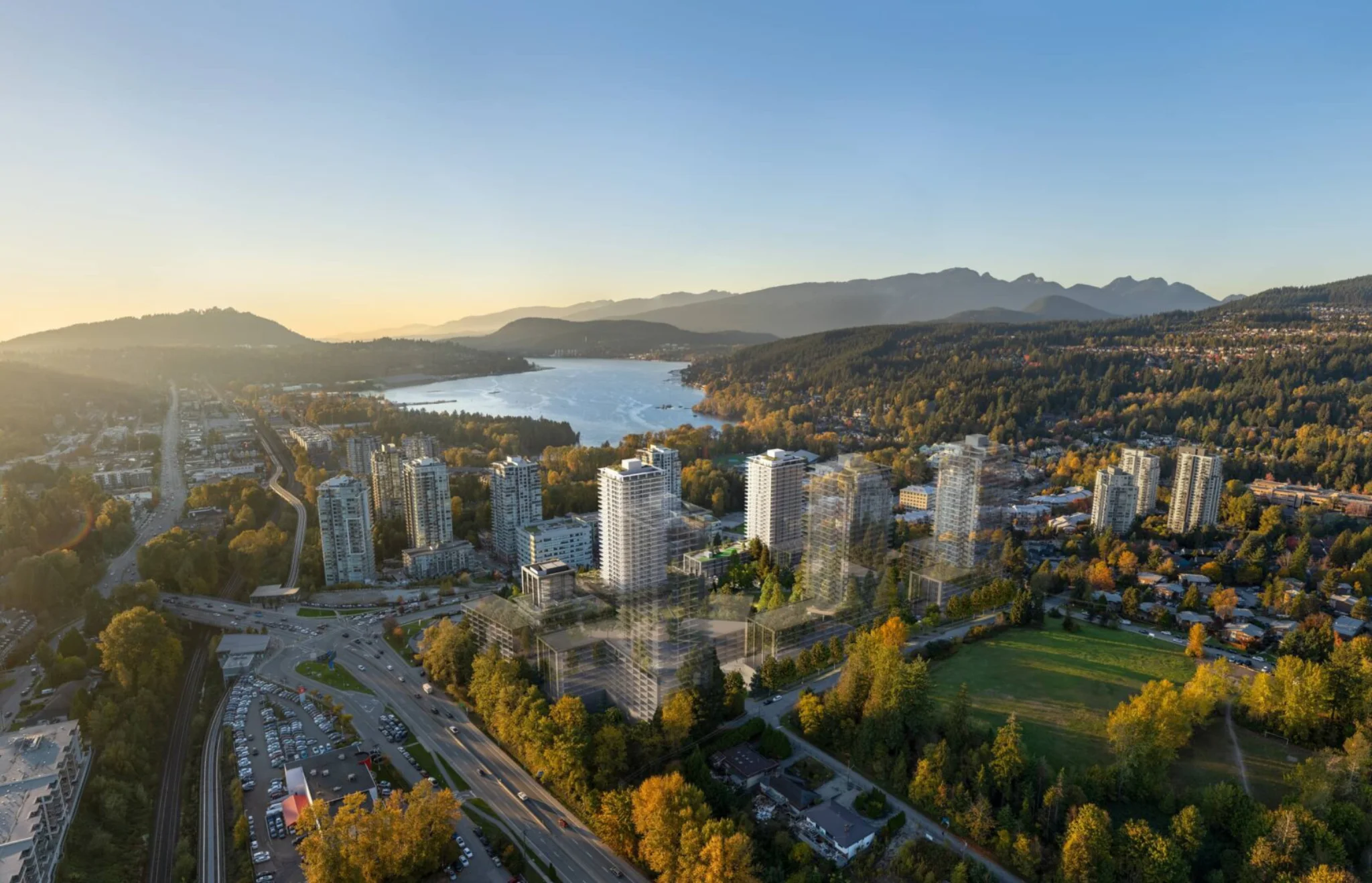 Inlet District — new development in Port Moody