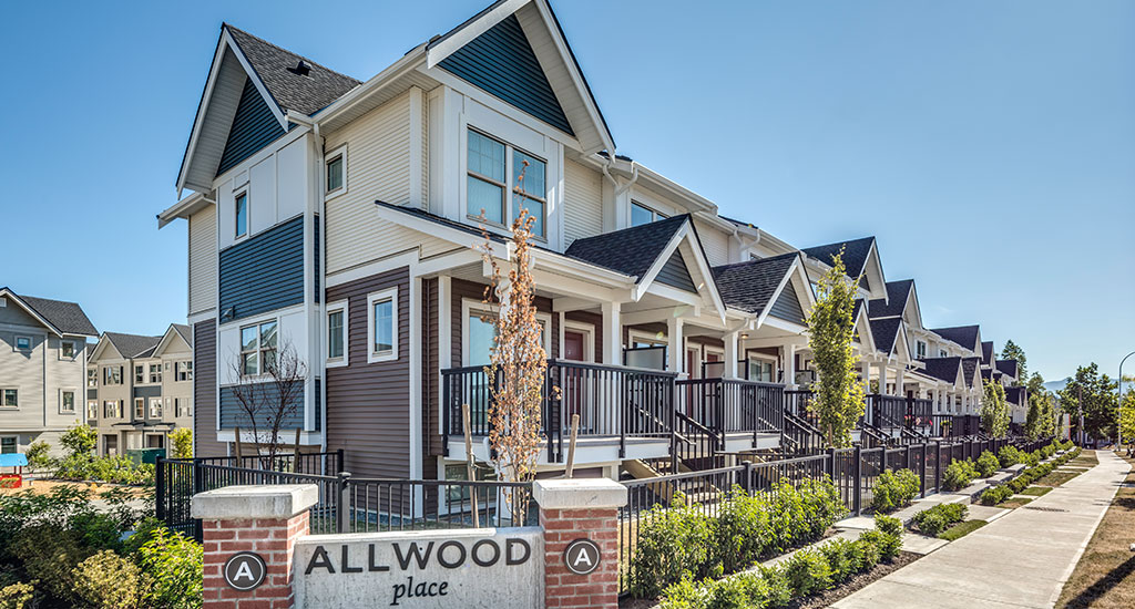 Allwood Place — new development in Abbotsford