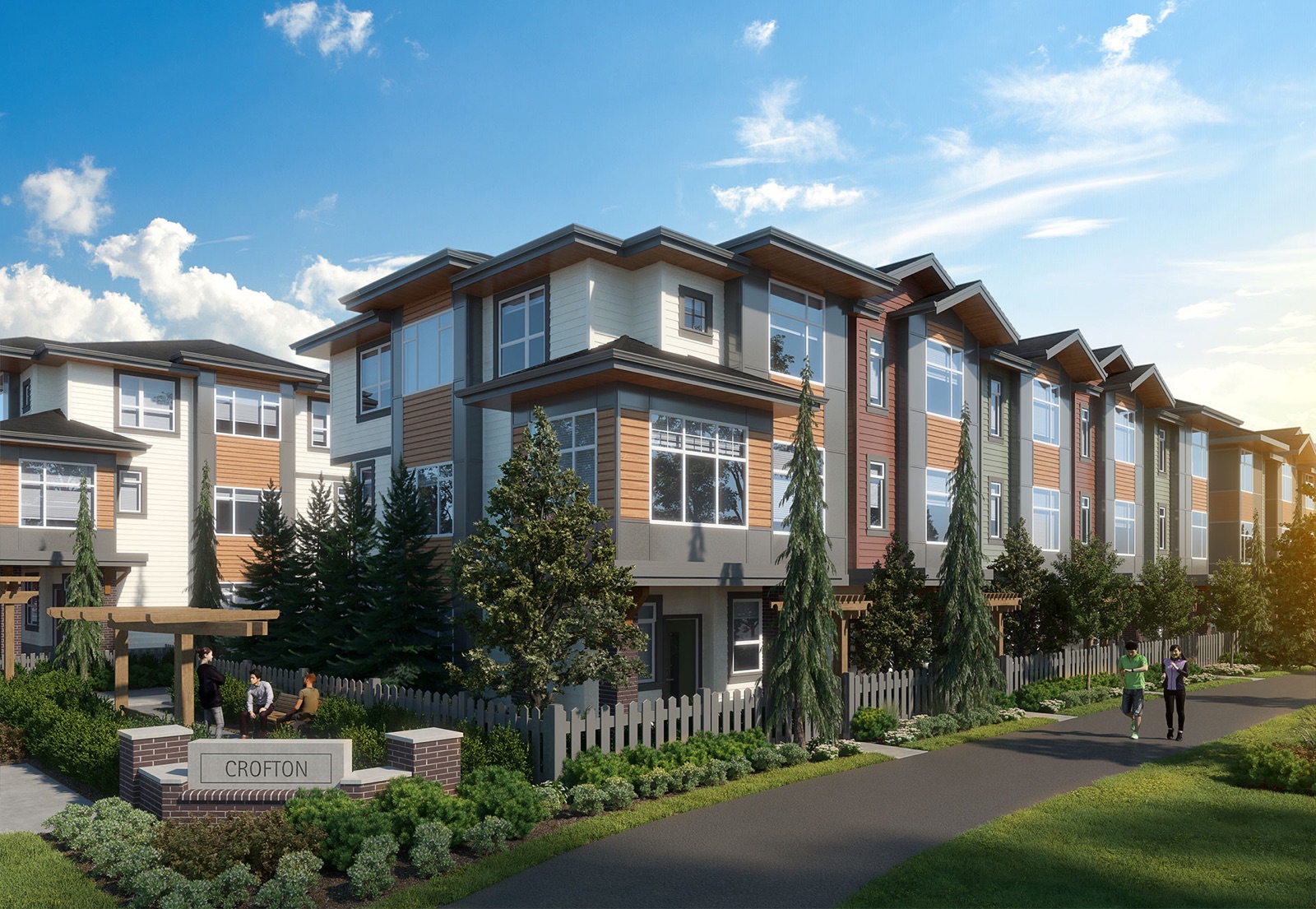 Crofton Towns — new development in Langley