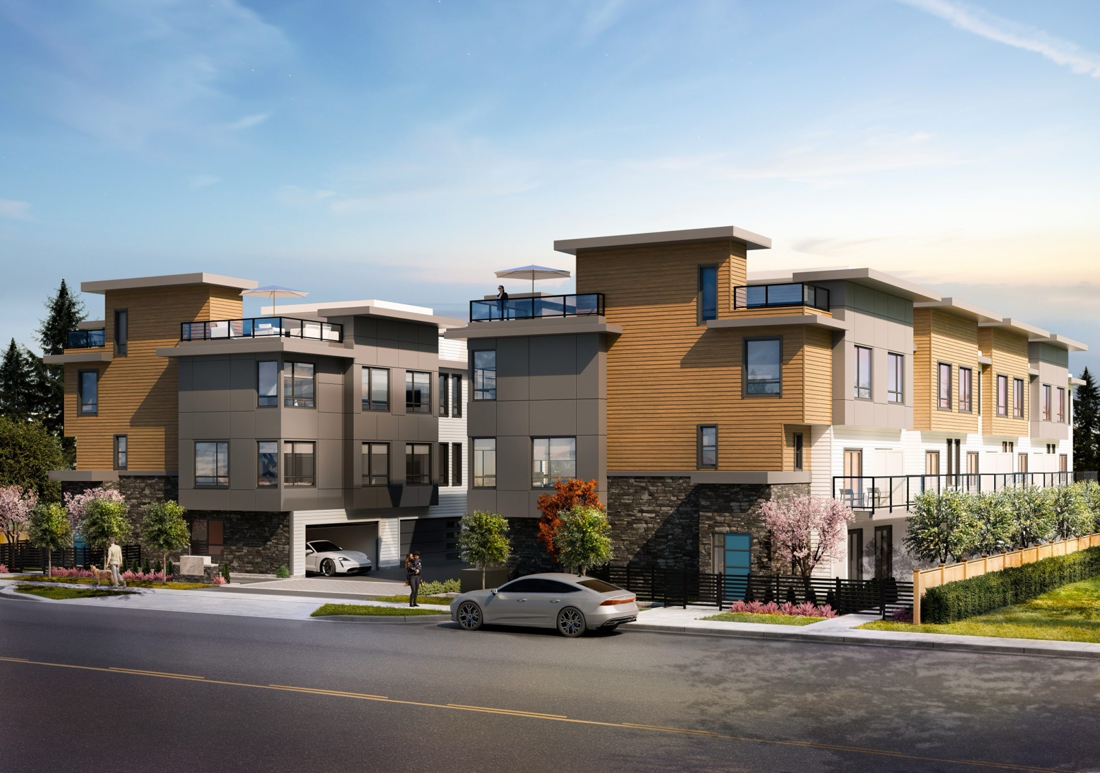 VIVID Townhomes — new development in Langley